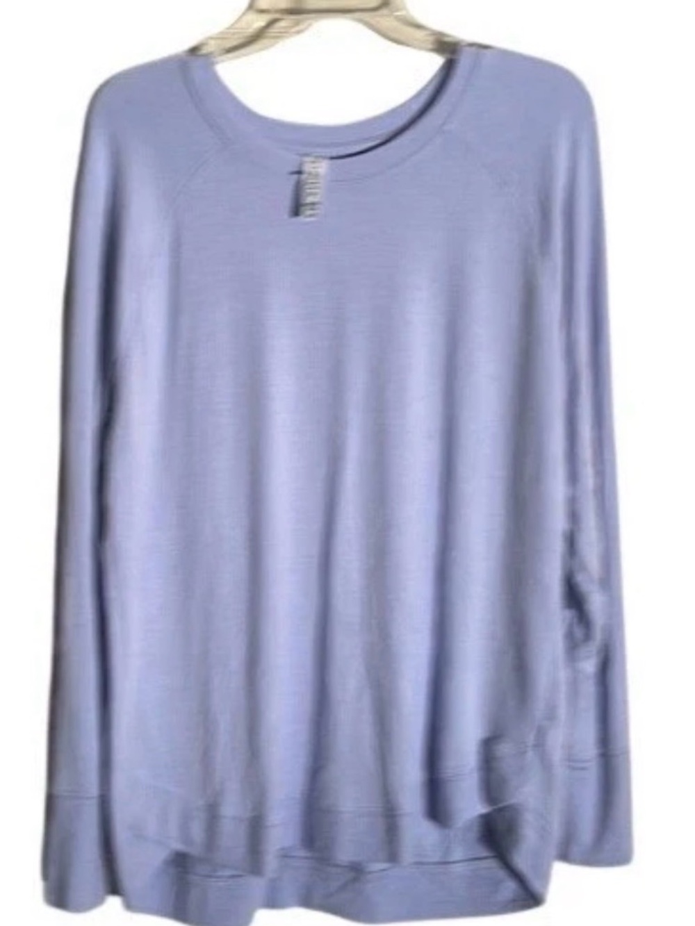 Athleta Lavender Long Sleeve Crewneck Pullover